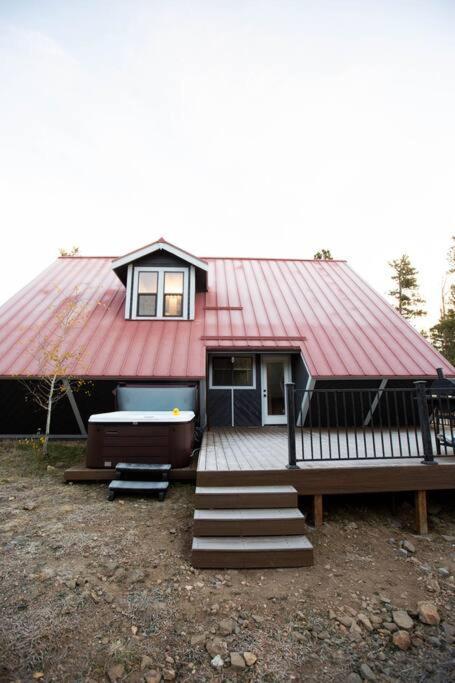 Little Gem Lodge Unique Mtn A-Frame W Hot Tub Black Hawk Dış mekan fotoğraf